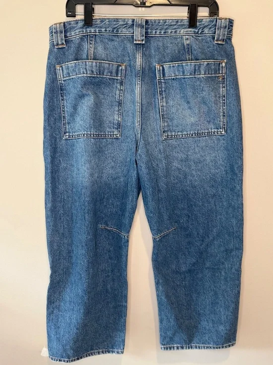 Madewell Women’s Petite Size 30 Darted Barrel Jeans - Picture 5 of 9